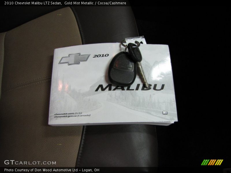 Gold Mist Metallic / Cocoa/Cashmere 2010 Chevrolet Malibu LTZ Sedan