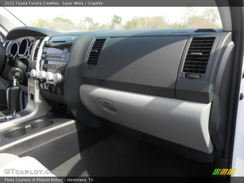 Super White / Graphite 2013 Toyota Tundra CrewMax