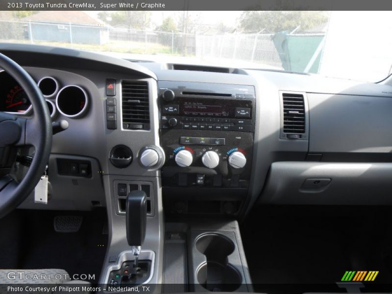 Super White / Graphite 2013 Toyota Tundra CrewMax