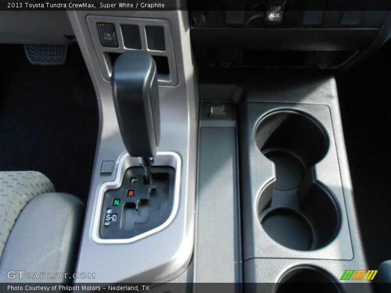 Super White / Graphite 2013 Toyota Tundra CrewMax