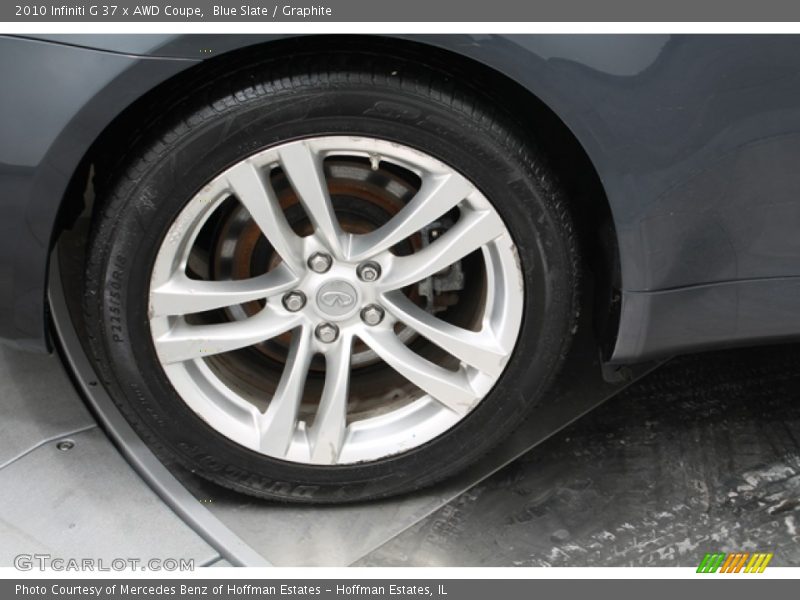 Blue Slate / Graphite 2010 Infiniti G 37 x AWD Coupe