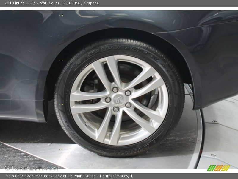 Blue Slate / Graphite 2010 Infiniti G 37 x AWD Coupe