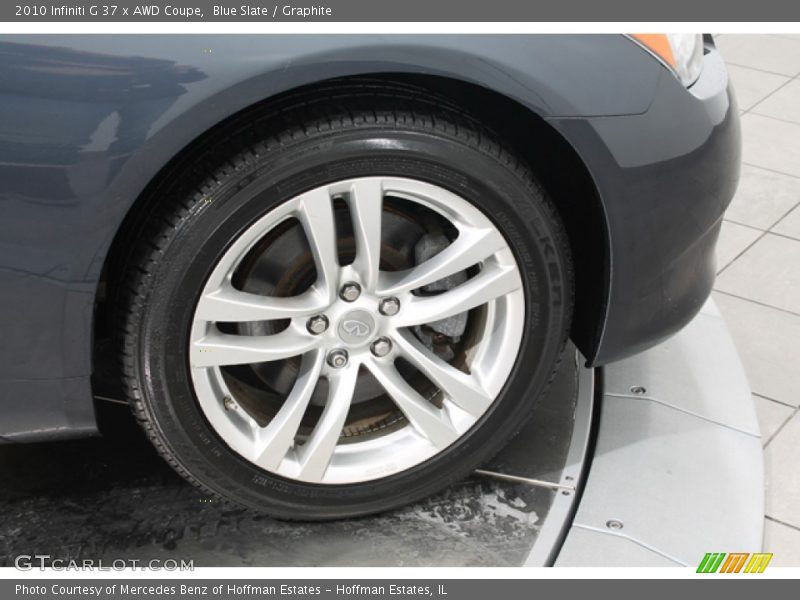 Blue Slate / Graphite 2010 Infiniti G 37 x AWD Coupe