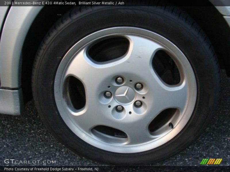 Brilliant Silver Metallic / Ash 2001 Mercedes-Benz E 430 4Matic Sedan