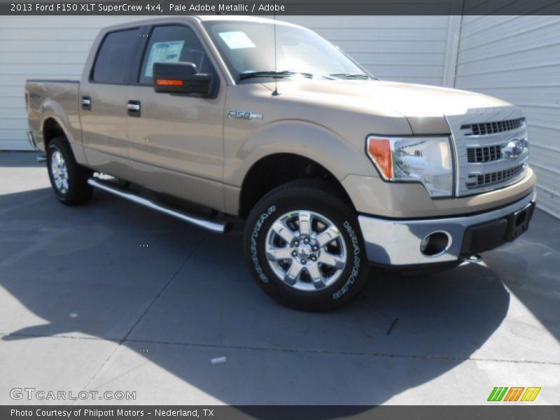 Pale Adobe Metallic / Adobe 2013 Ford F150 XLT SuperCrew 4x4