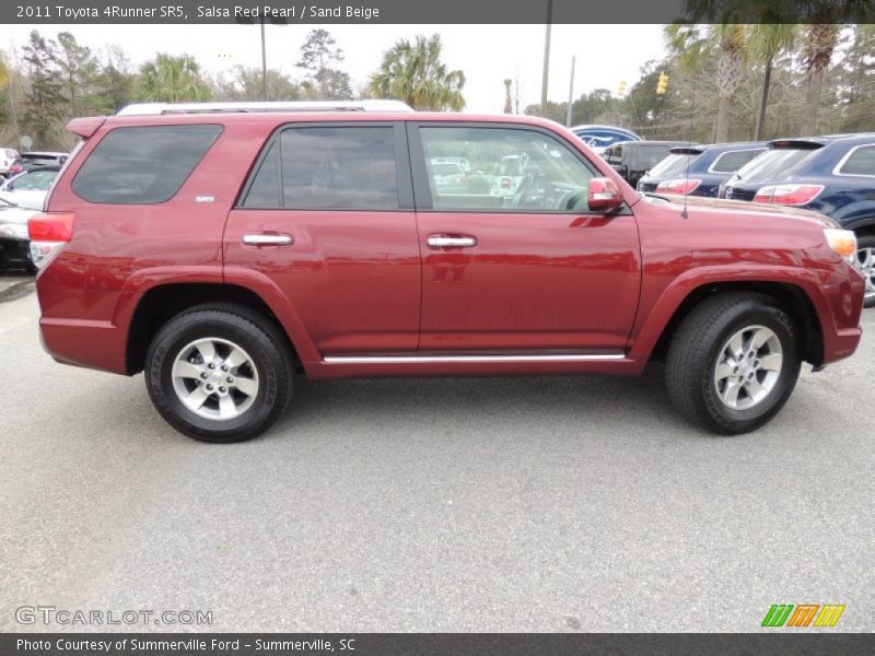 Salsa Red Pearl / Sand Beige 2011 Toyota 4Runner SR5