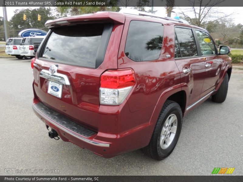 Salsa Red Pearl / Sand Beige 2011 Toyota 4Runner SR5