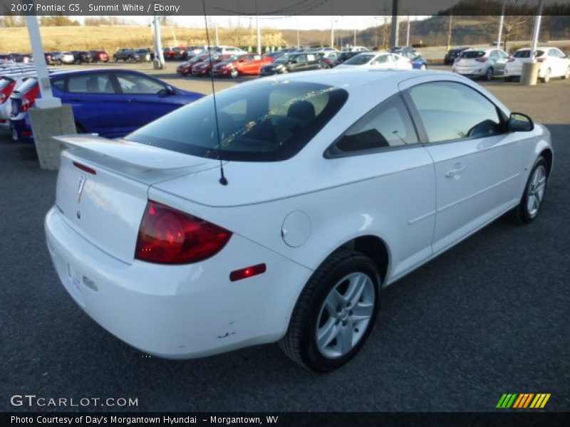 Summit White / Ebony 2007 Pontiac G5