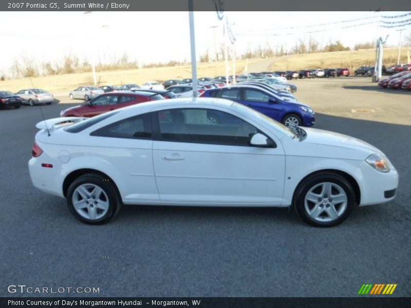 Summit White / Ebony 2007 Pontiac G5