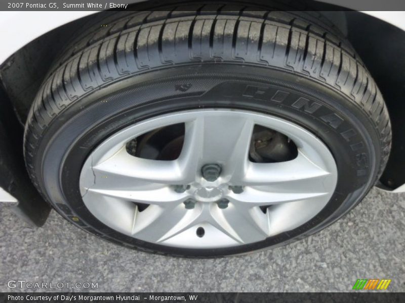 Summit White / Ebony 2007 Pontiac G5