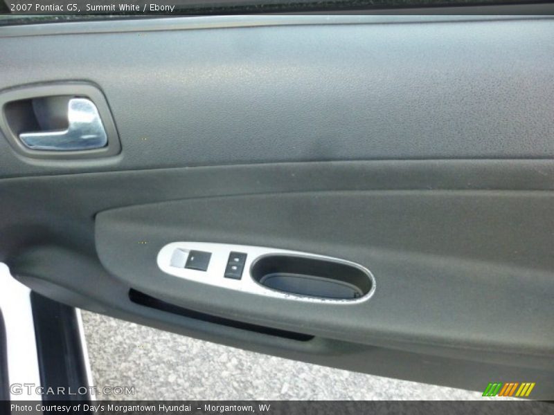 Summit White / Ebony 2007 Pontiac G5