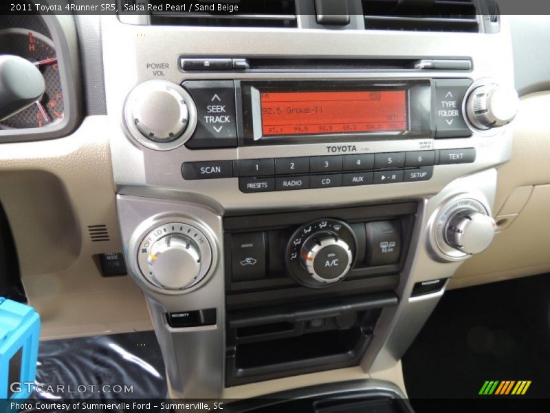 Salsa Red Pearl / Sand Beige 2011 Toyota 4Runner SR5