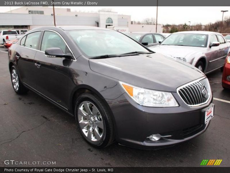 Storm Gray Metallic / Ebony 2013 Buick LaCrosse FWD