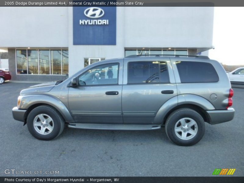 Mineral Gray Metallic / Medium Slate Gray 2005 Dodge Durango Limited 4x4