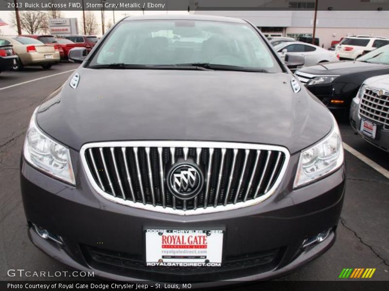 Storm Gray Metallic / Ebony 2013 Buick LaCrosse FWD