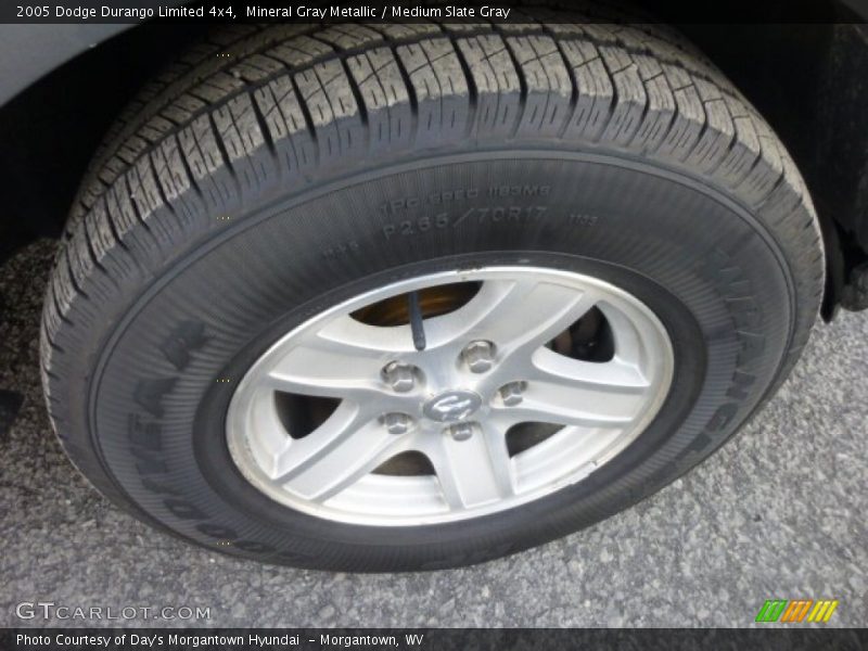 Mineral Gray Metallic / Medium Slate Gray 2005 Dodge Durango Limited 4x4