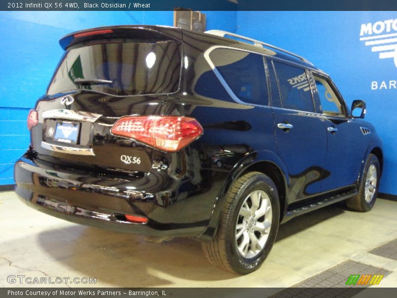 Black Obsidian / Wheat 2012 Infiniti QX 56 4WD