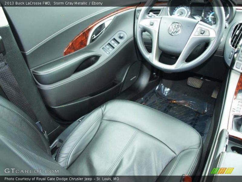 Storm Gray Metallic / Ebony 2013 Buick LaCrosse FWD
