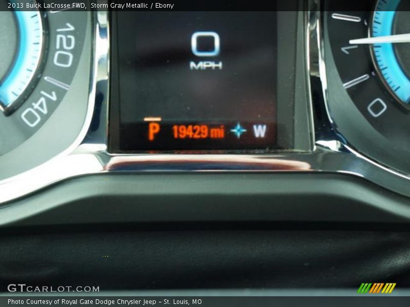 Storm Gray Metallic / Ebony 2013 Buick LaCrosse FWD