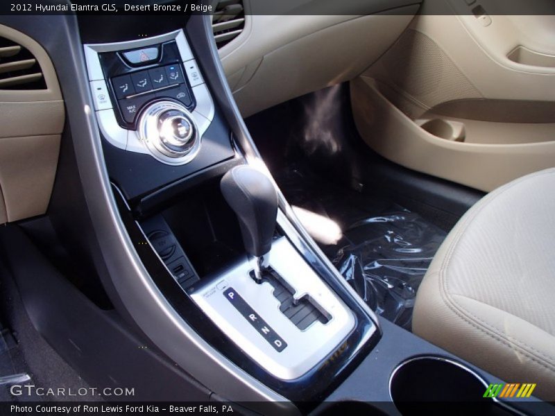 Desert Bronze / Beige 2012 Hyundai Elantra GLS