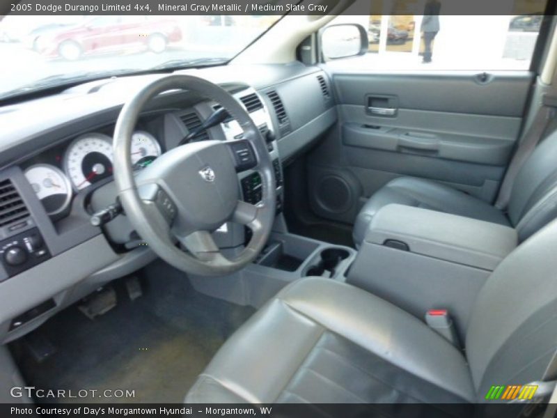 Mineral Gray Metallic / Medium Slate Gray 2005 Dodge Durango Limited 4x4
