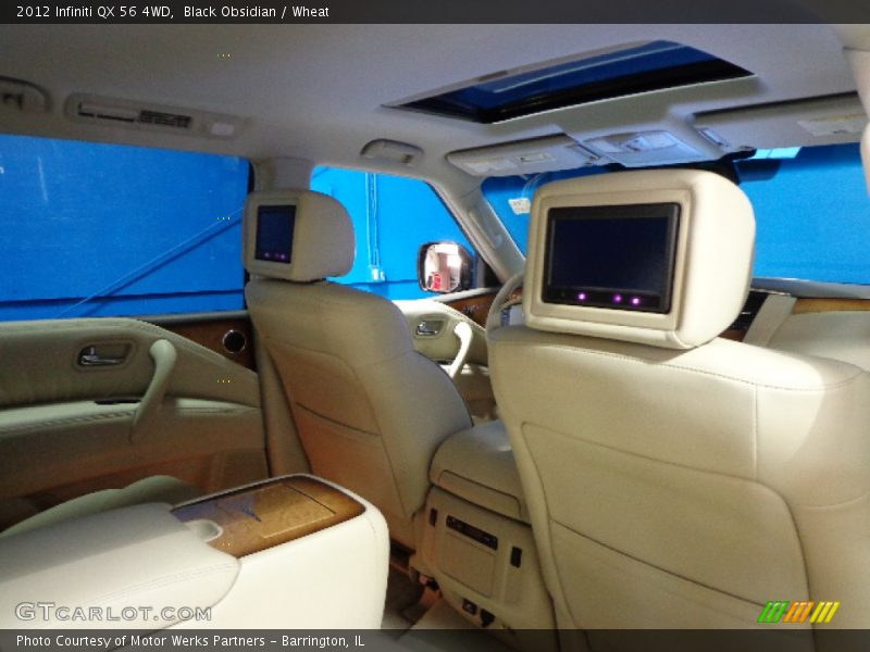 Black Obsidian / Wheat 2012 Infiniti QX 56 4WD