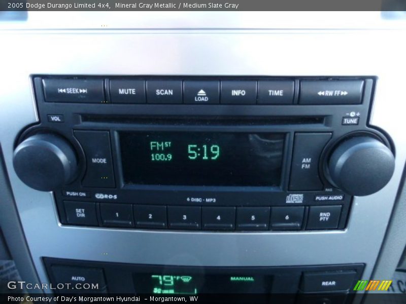 Mineral Gray Metallic / Medium Slate Gray 2005 Dodge Durango Limited 4x4