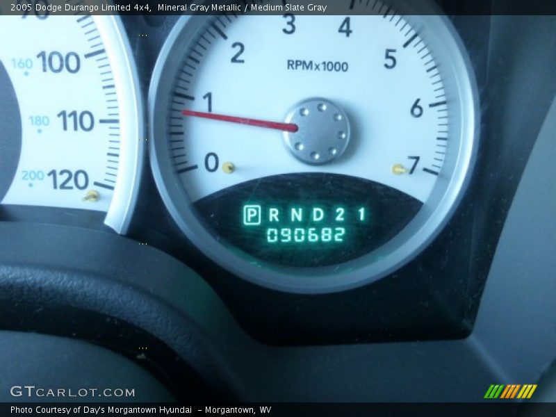 Mineral Gray Metallic / Medium Slate Gray 2005 Dodge Durango Limited 4x4