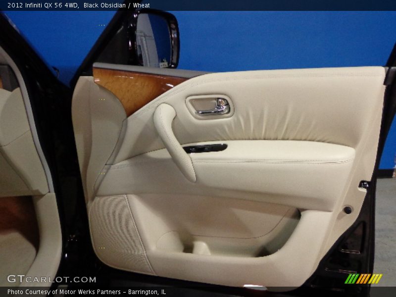 Black Obsidian / Wheat 2012 Infiniti QX 56 4WD