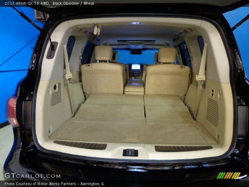 Black Obsidian / Wheat 2012 Infiniti QX 56 4WD