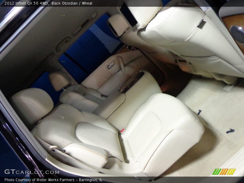 Black Obsidian / Wheat 2012 Infiniti QX 56 4WD
