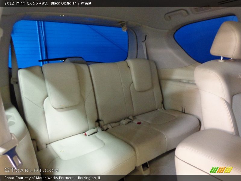 Black Obsidian / Wheat 2012 Infiniti QX 56 4WD