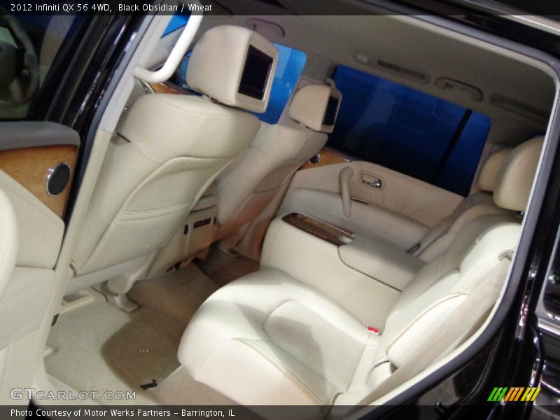 Black Obsidian / Wheat 2012 Infiniti QX 56 4WD