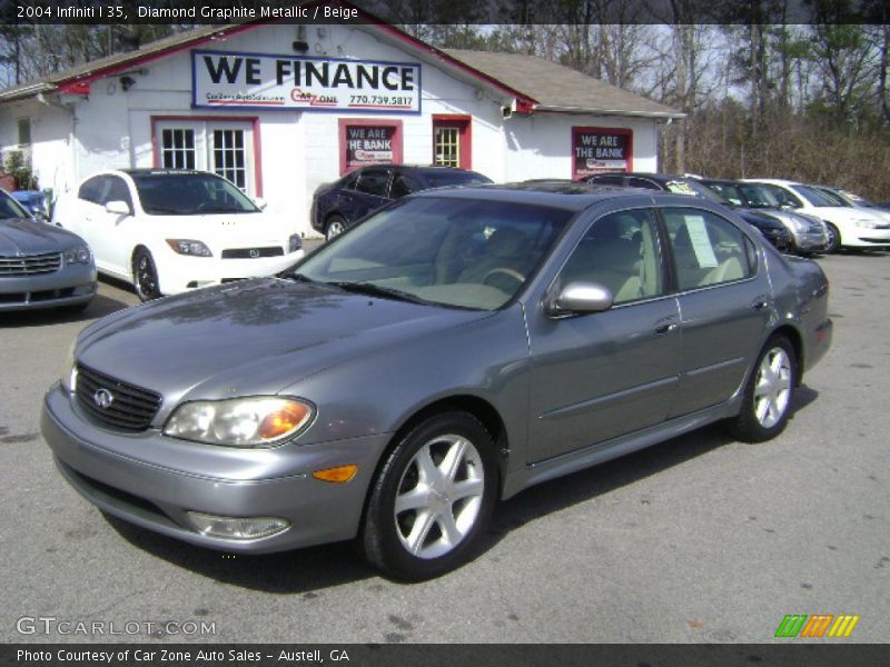 Diamond Graphite Metallic / Beige 2004 Infiniti I 35