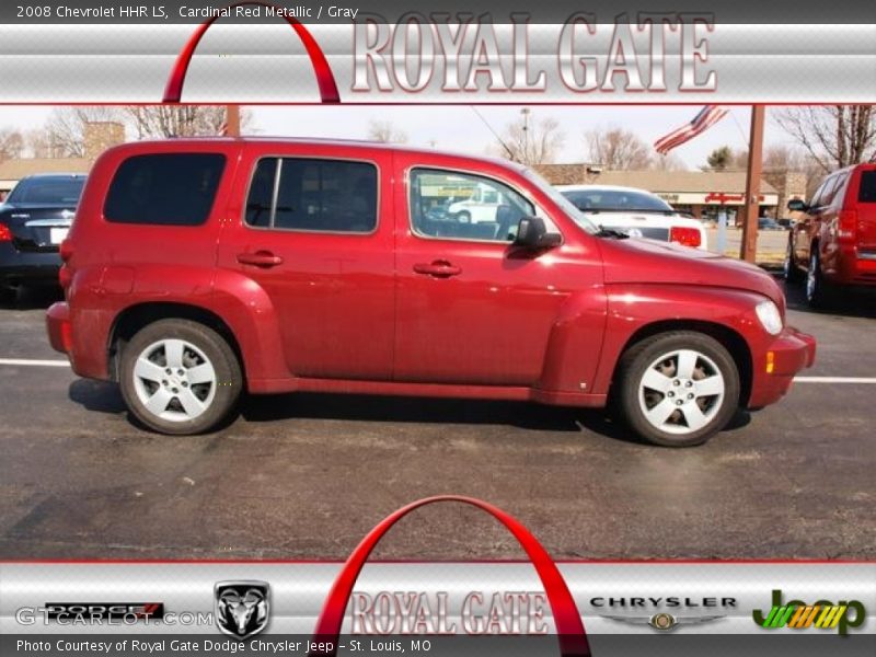 Cardinal Red Metallic / Gray 2008 Chevrolet HHR LS