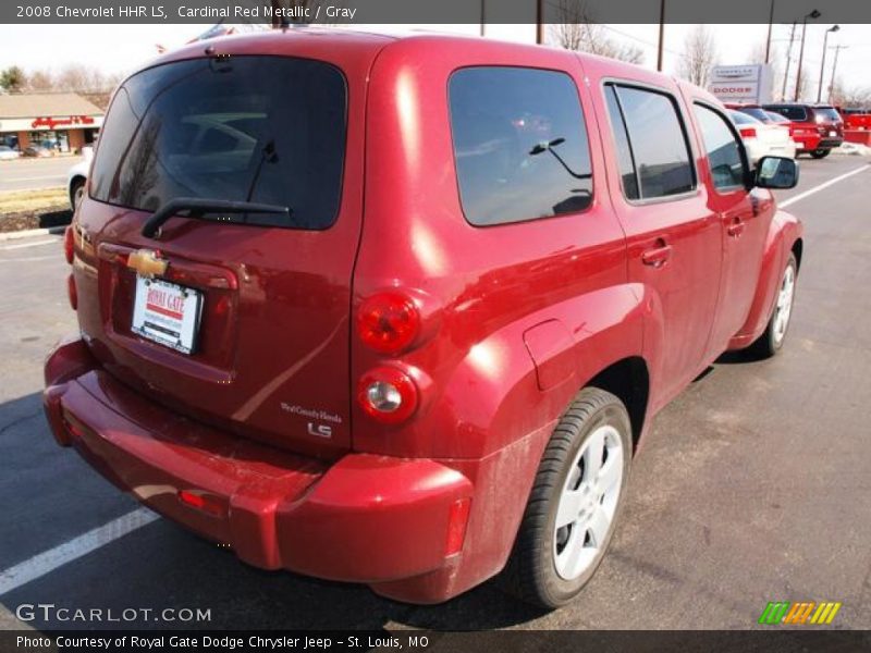 Cardinal Red Metallic / Gray 2008 Chevrolet HHR LS