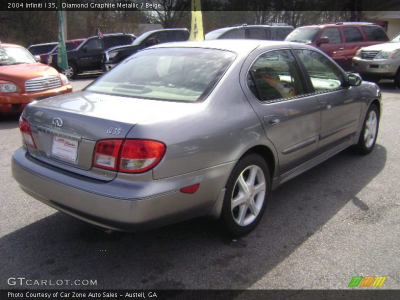 Diamond Graphite Metallic / Beige 2004 Infiniti I 35