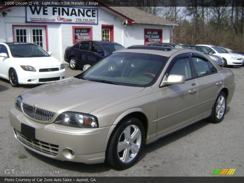 Light French Silk Metallic / Beige 2006 Lincoln LS V8