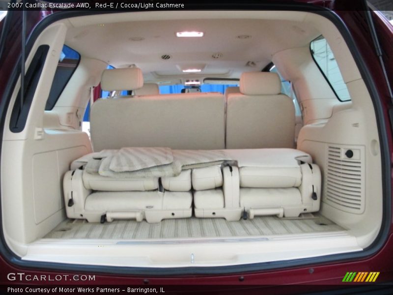Red-E / Cocoa/Light Cashmere 2007 Cadillac Escalade AWD