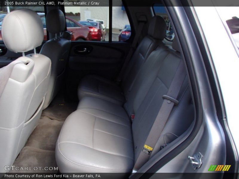 Platinum Metallic / Gray 2005 Buick Rainier CXL AWD