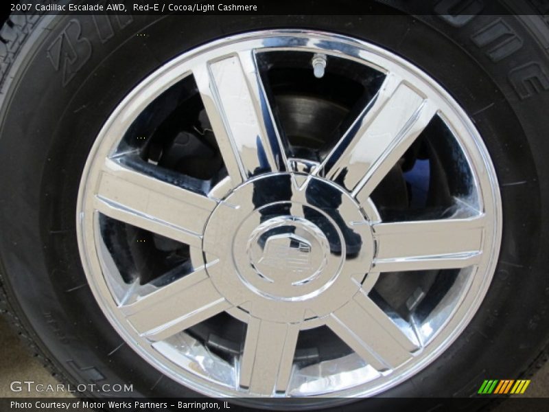 Red-E / Cocoa/Light Cashmere 2007 Cadillac Escalade AWD