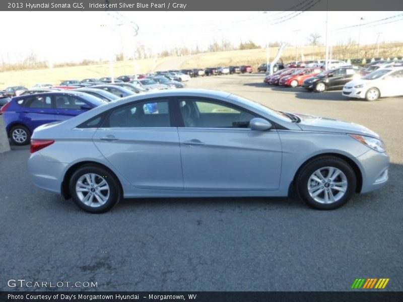 Iridescent Silver Blue Pearl / Gray 2013 Hyundai Sonata GLS