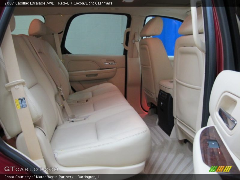 Red-E / Cocoa/Light Cashmere 2007 Cadillac Escalade AWD