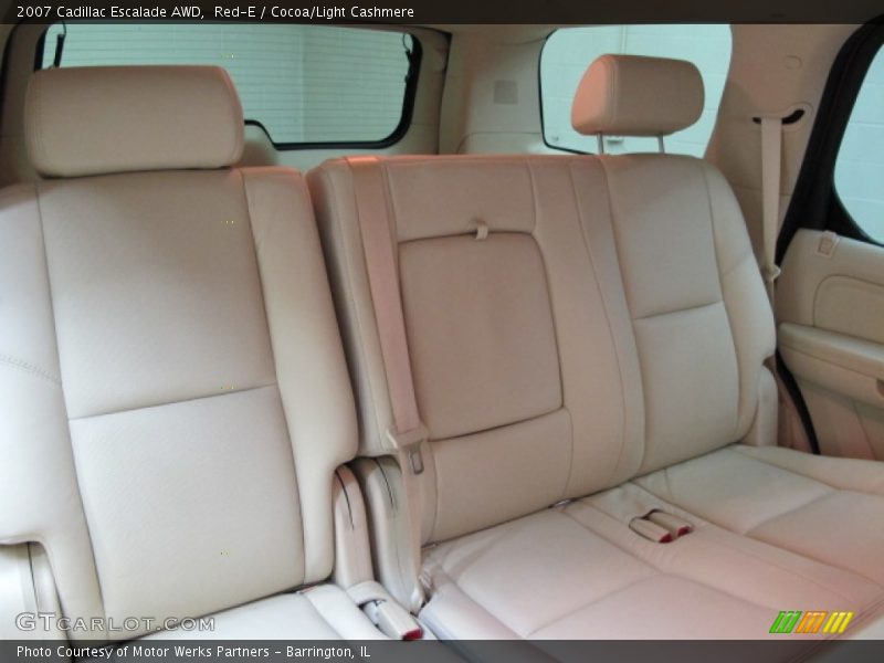 Red-E / Cocoa/Light Cashmere 2007 Cadillac Escalade AWD