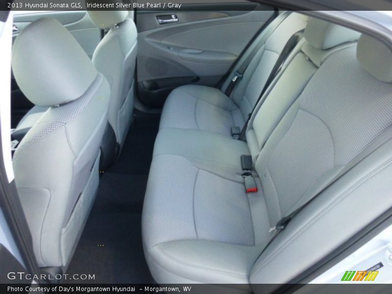 Iridescent Silver Blue Pearl / Gray 2013 Hyundai Sonata GLS