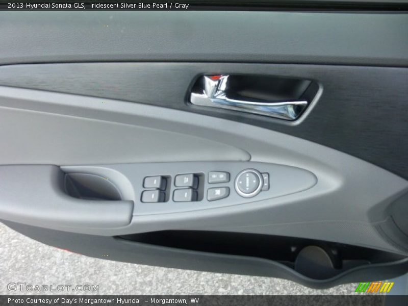 Iridescent Silver Blue Pearl / Gray 2013 Hyundai Sonata GLS