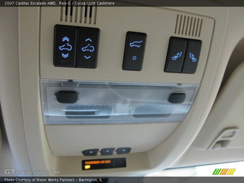 Red-E / Cocoa/Light Cashmere 2007 Cadillac Escalade AWD