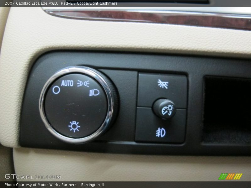 Red-E / Cocoa/Light Cashmere 2007 Cadillac Escalade AWD