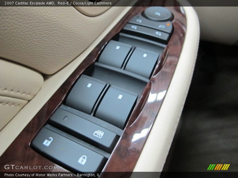 Red-E / Cocoa/Light Cashmere 2007 Cadillac Escalade AWD