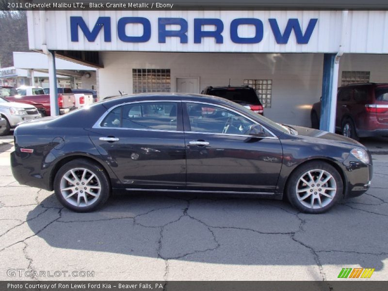 Black Granite Metallic / Ebony 2011 Chevrolet Malibu LTZ